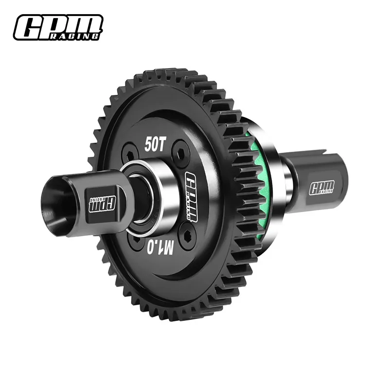 GPM 20CrMnTi St + 7075 Alloy Center Complete Diffs 47T/50T لـ ARRMA OUTCAST 6S 1/8 Kraton V6 EXB Notorious 1/7 MOJAVE BIG ROCK