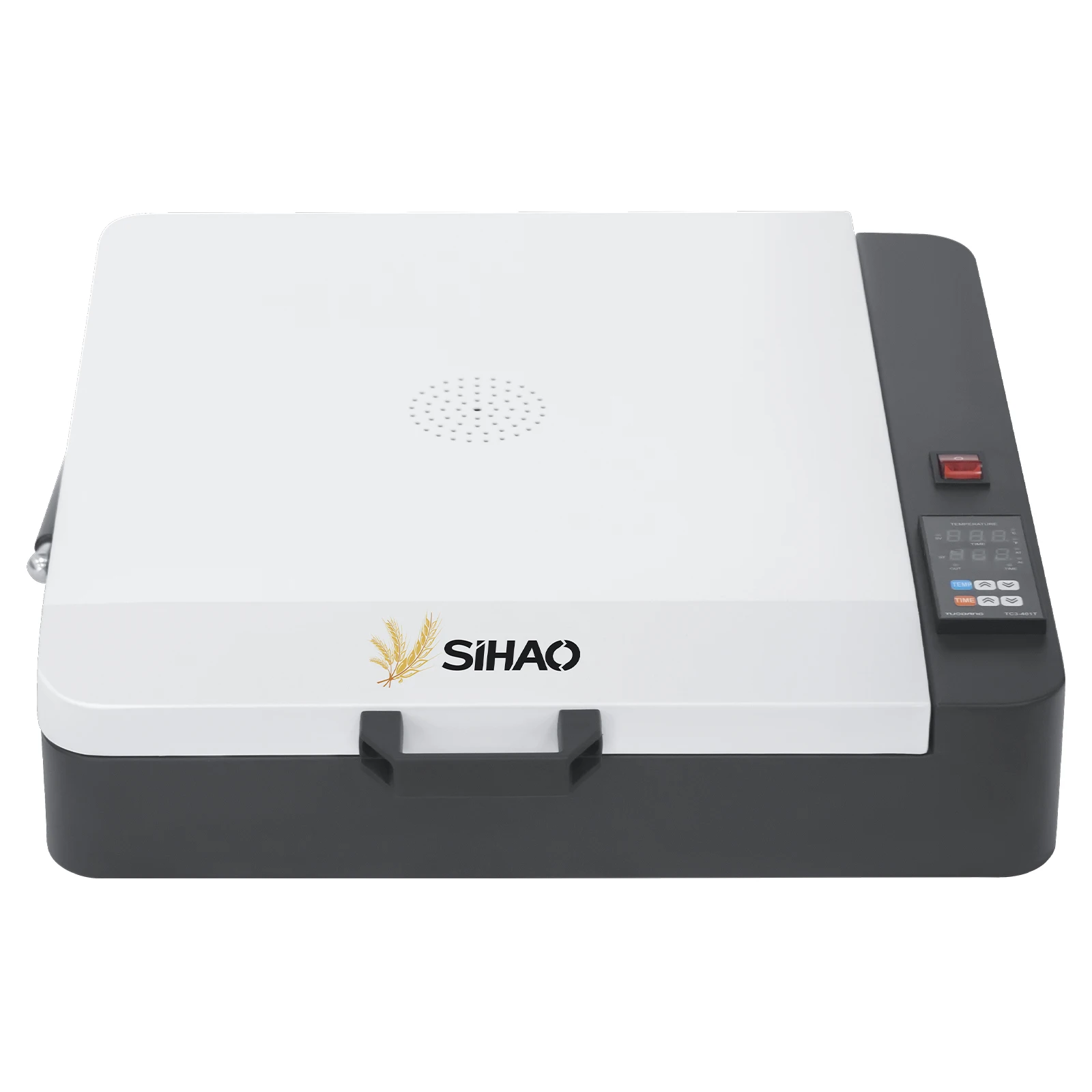 مجفف فرن Sihao A3 DTF مع التحكم في درجة الحرارة A4 DTF سخان معالجة الفرن نقل مسحوق الذوبان الساخن شاكر