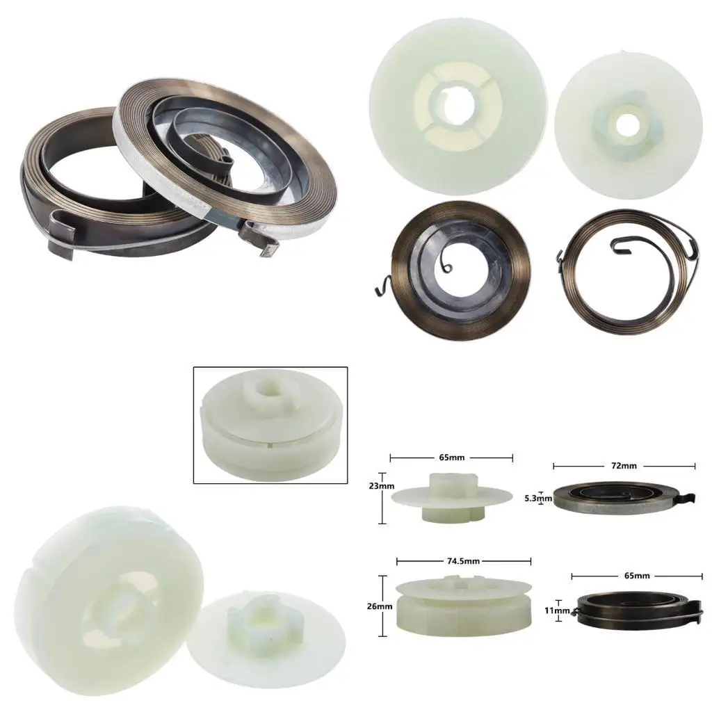 

Y1ud 4pcs Bainsaak Стартовая шкив с бензопилой 4500 5200 Домашний сад