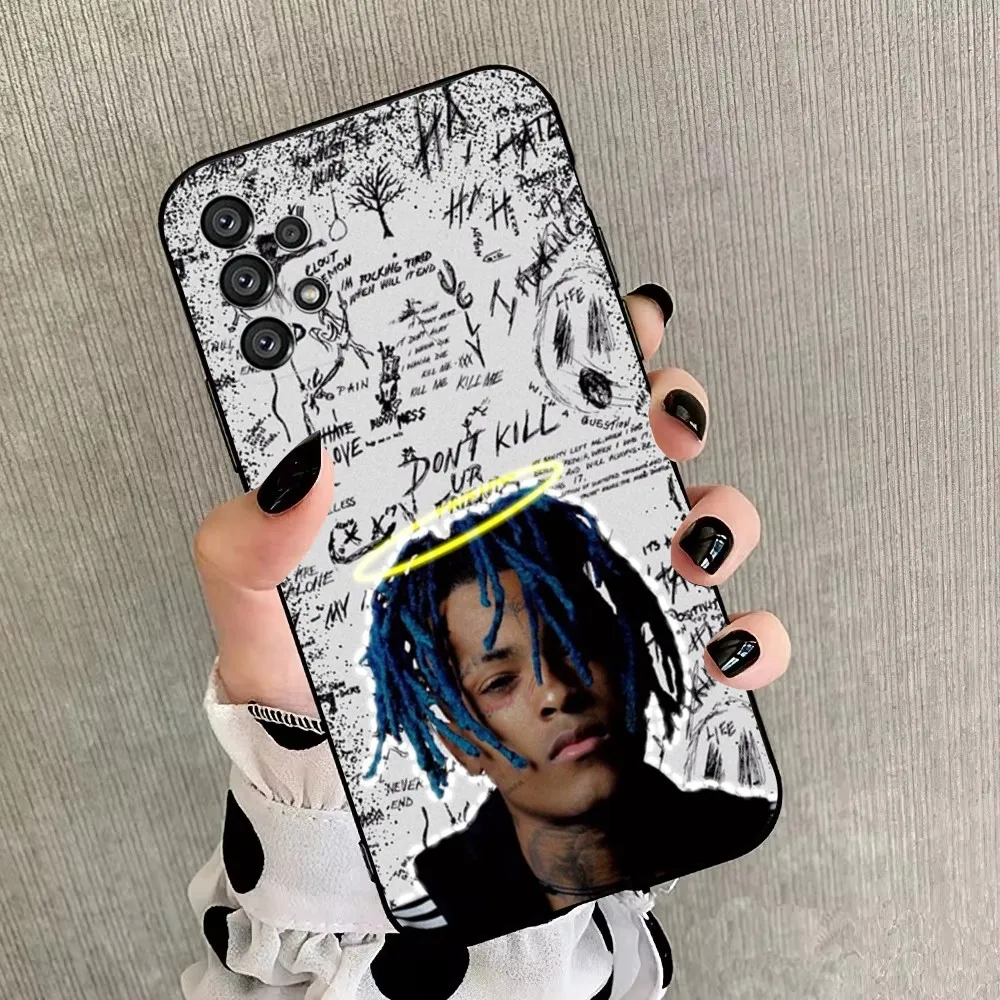 X-XXXTentacions  Phone Case For Samsung Galaxy A20,A21s,A22,A31,A32,A52,A53,A72,73,A80,A91 Soft Black Cover