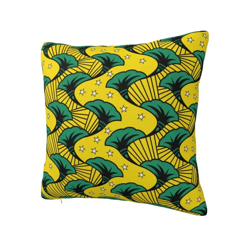 African Ethnic Tribal Ankara Geometric Art Throw Pillow Case 55*55cm Home Decoration Cushion Cover Polyester Pillowcase