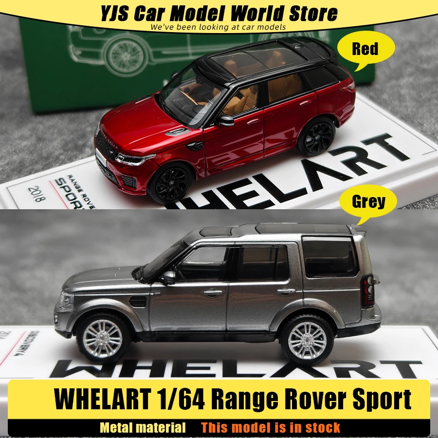 

WHELART масштаб 1:64 новый Land Rover Range Rover Sport SUV Discovery 4, коллекция моделей автомобилей, литая под давлением модель