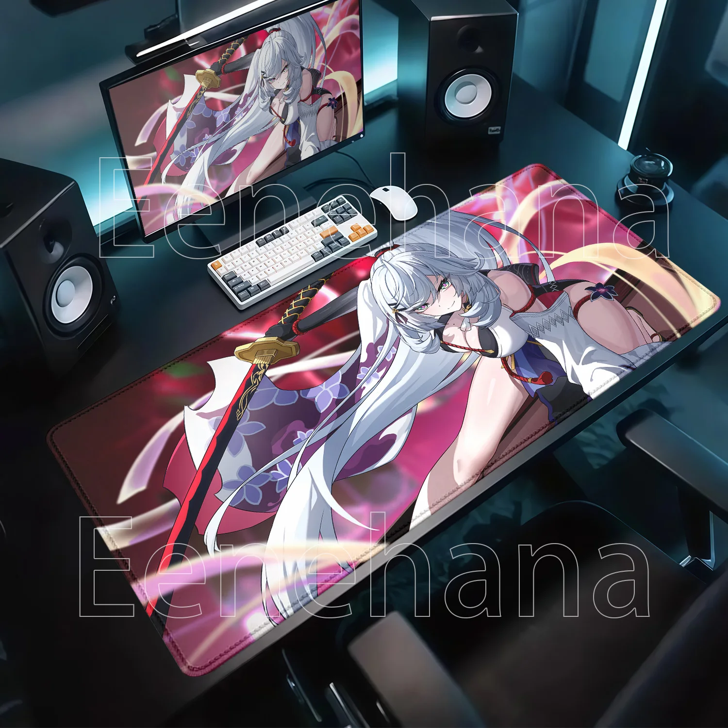 Anime Sexy Girl Zankou Gaming NTE Neverness To Everness Mouse Pad Non-Slip Office Mousepad HD Printing Overlock ESports Desk Mat