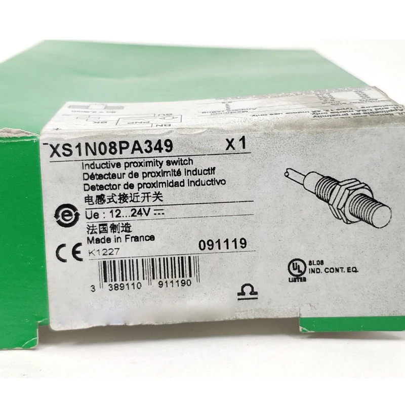 

XS1N08PA349 XS1N08NA349 Schneider New High-Quality Proximity Switch Sensor