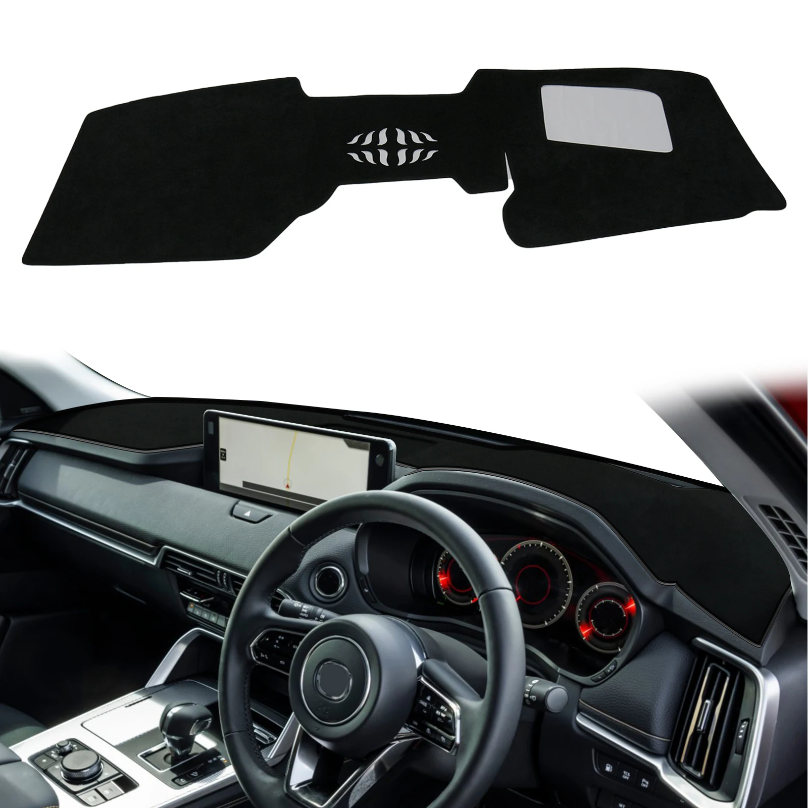 

for Mazda CX-60 CX60 2024 2025 2026 Car Dashboard Mat Sunshade Protective Carpet Dash Mat Dashmat Accessories