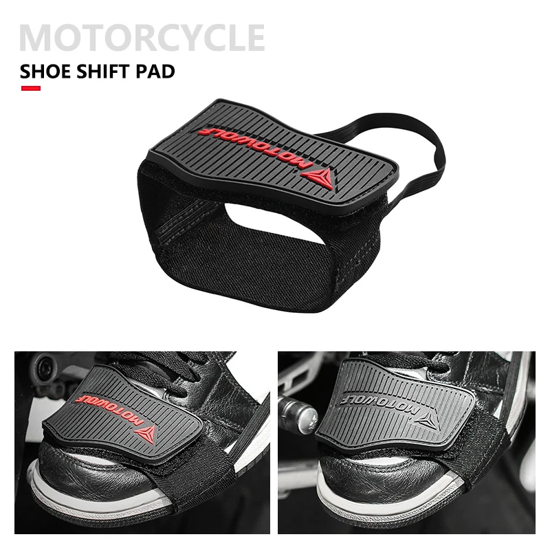 

NEW Rubber Motorcycle Shoes Protection Gear Shift Pad Anti-skid Gear Shifter Lightweight Boot Cover Shifter Guards Protector