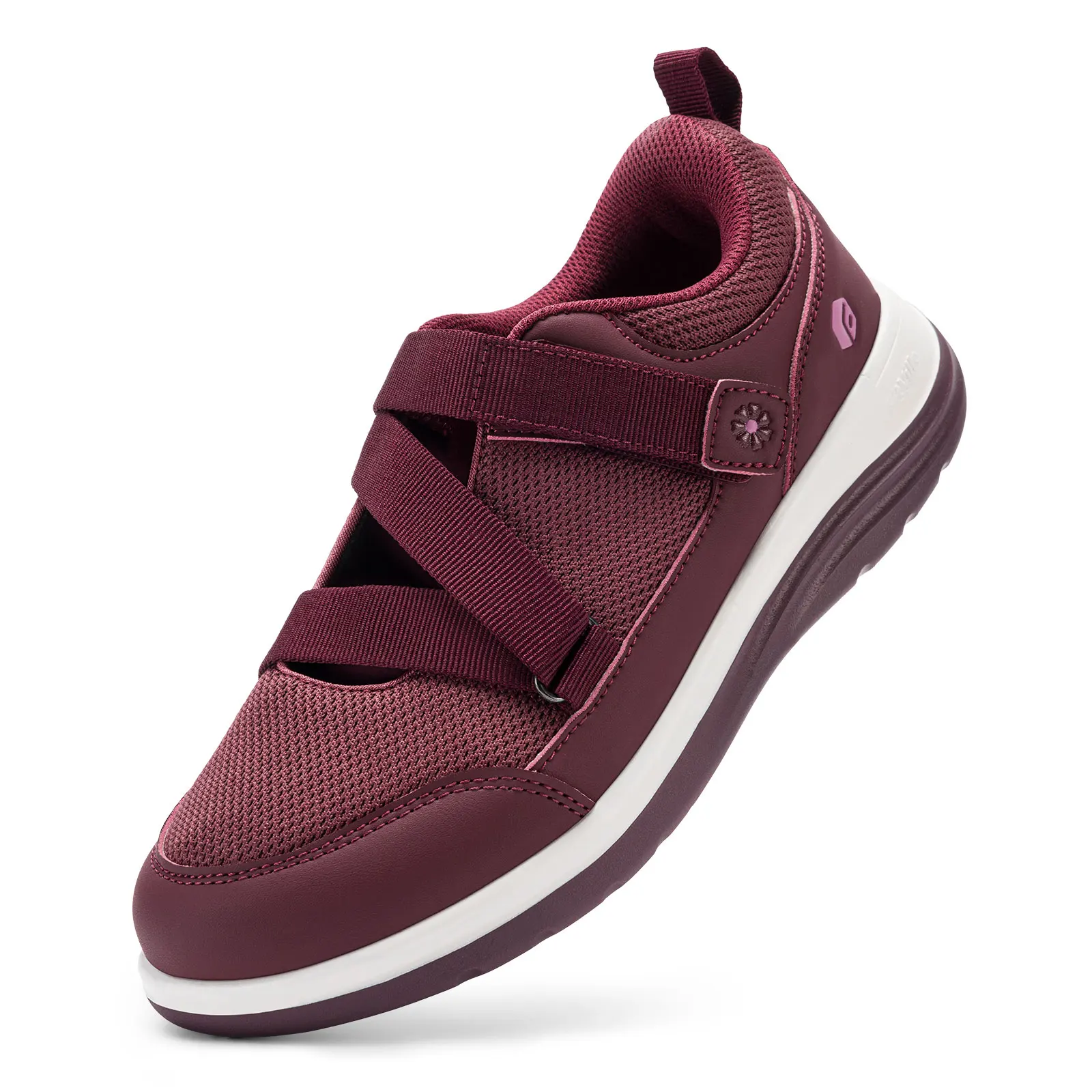 

Fittington Diabetic Shoes For Women with Adjustable Strap for Swollen Feet Extra Wide Wide Width Orthopedic Shoes For Neuropathy