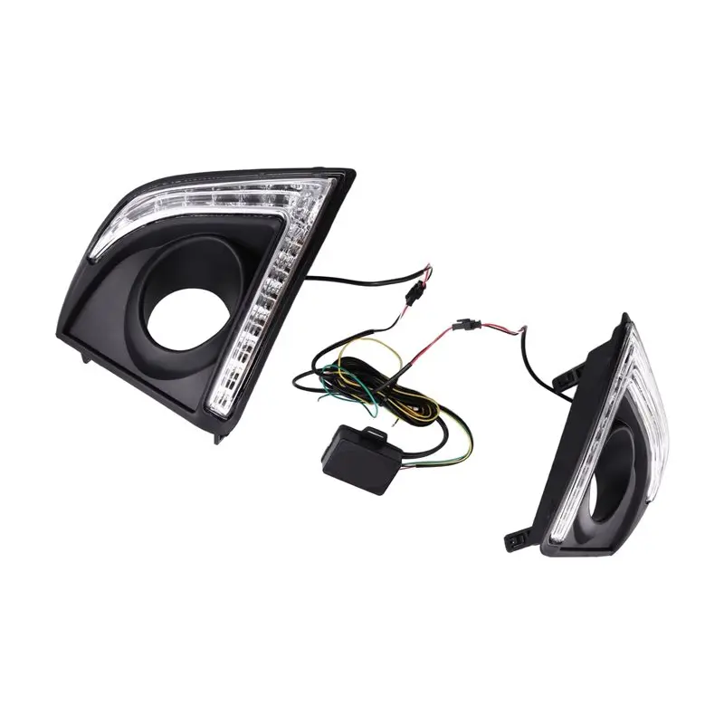 N26R-LED Fog Light Daytime Running Light DRL Lamp Turn Signal Light Car For Toyota Corolla Altis 2014 2015 2016