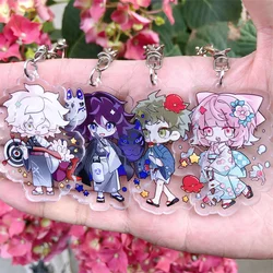 Danganronpa Nanami ChiaKi Nagito Komaeda Anime Cosplay Keychain Accessories Game Pendant Prop Badge Gift