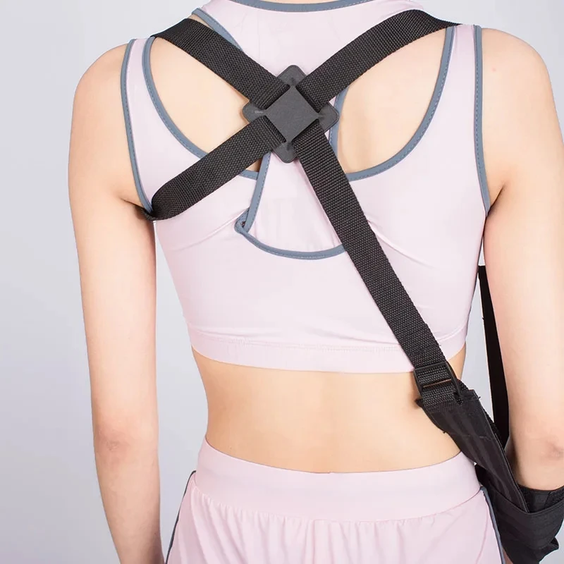 1Pcs Adjustable Shoulder Brace & Support Arm Sling For Stroke Hemiplegia Subluxation Dislocation Recovery Rehabilitation