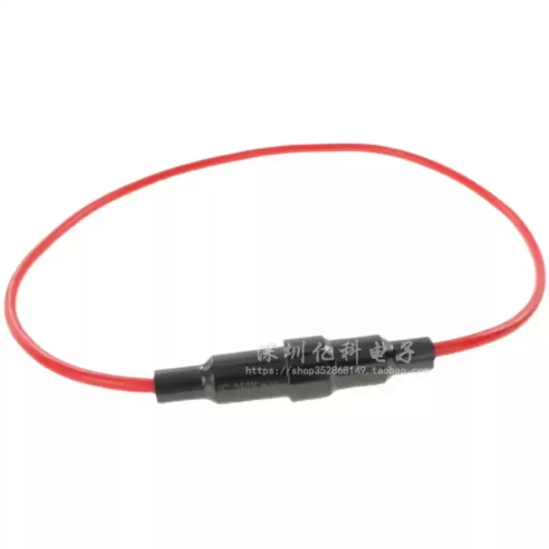 Imported Lite 5 * 20mm wired fuse holder LF.150274 10A/350V bushing 01500274Z