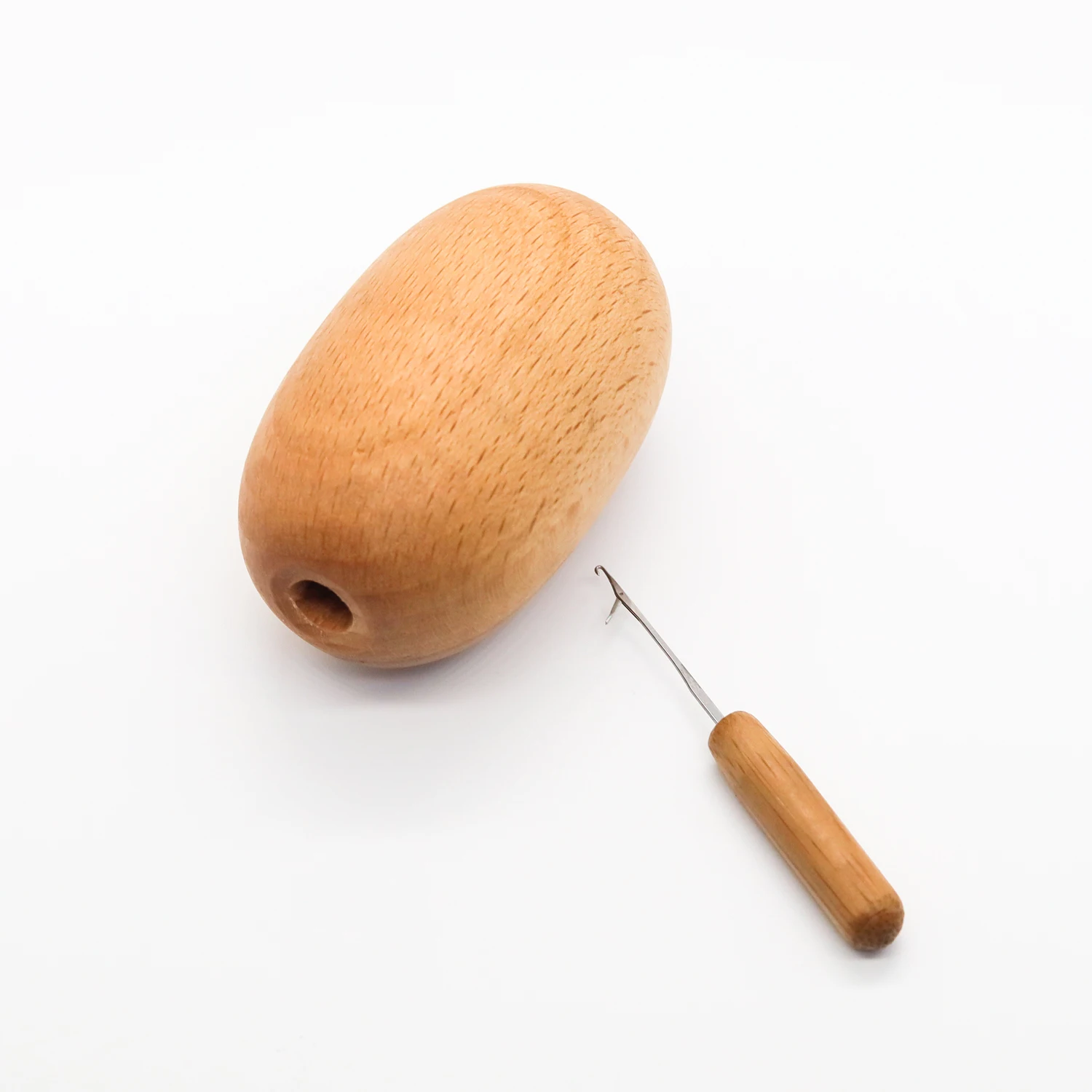 

Wooden Darning Egg, Socks Sewing Tools Widely Used With Needle For Clothing