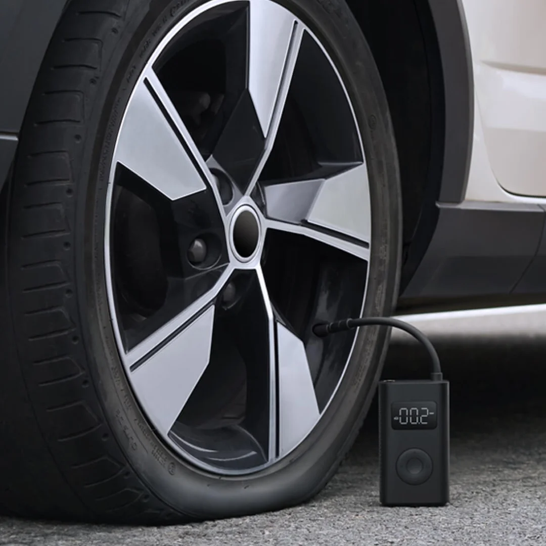 Imagem -02 - Youpin Mijia-bomba de ar Elétrica Portátil para Motocicleta Compressor de ar 1s Sensor Digital Inteligente Pneu Tesouro Inflável