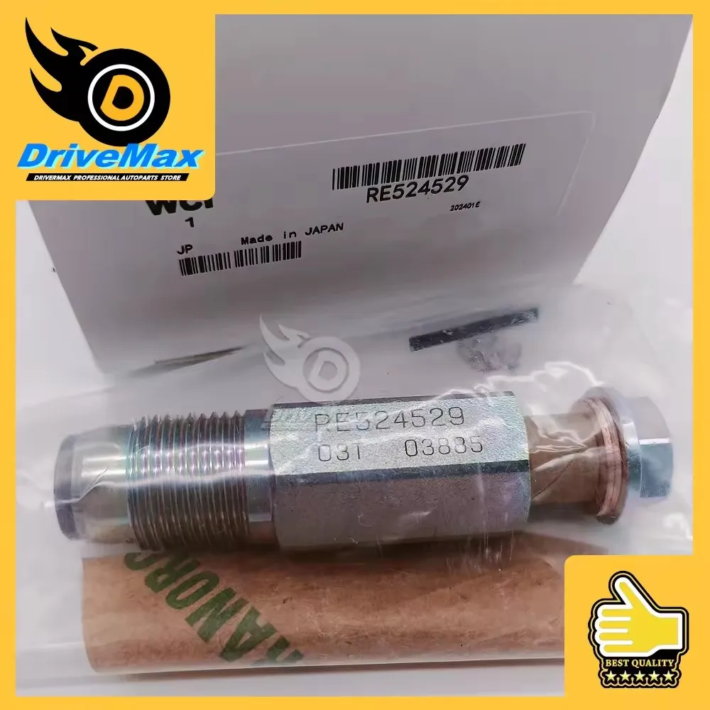 

2PCS RE524529 Fuel Common Rail Pressure Relief Valve Johnn Deeree 310J 310K 310SJ 310SK 315SJ 315SK 410J 410K 710J 710K 210K 21