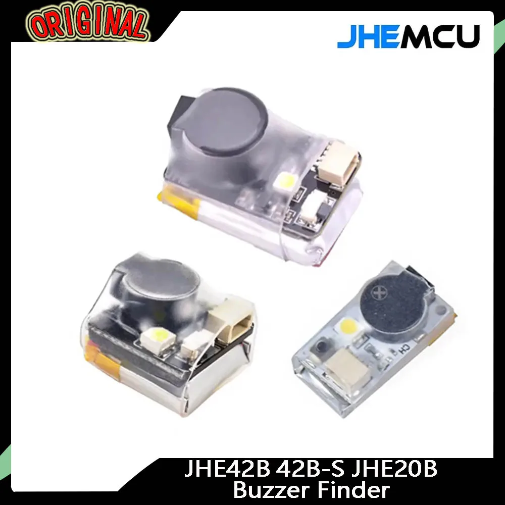 Finder JHE20B / JHE42B / JHE42B_S 5V Super lauter Summer Tracker mit LED-Summeralarm für FPV Racing Drone Flight Controller