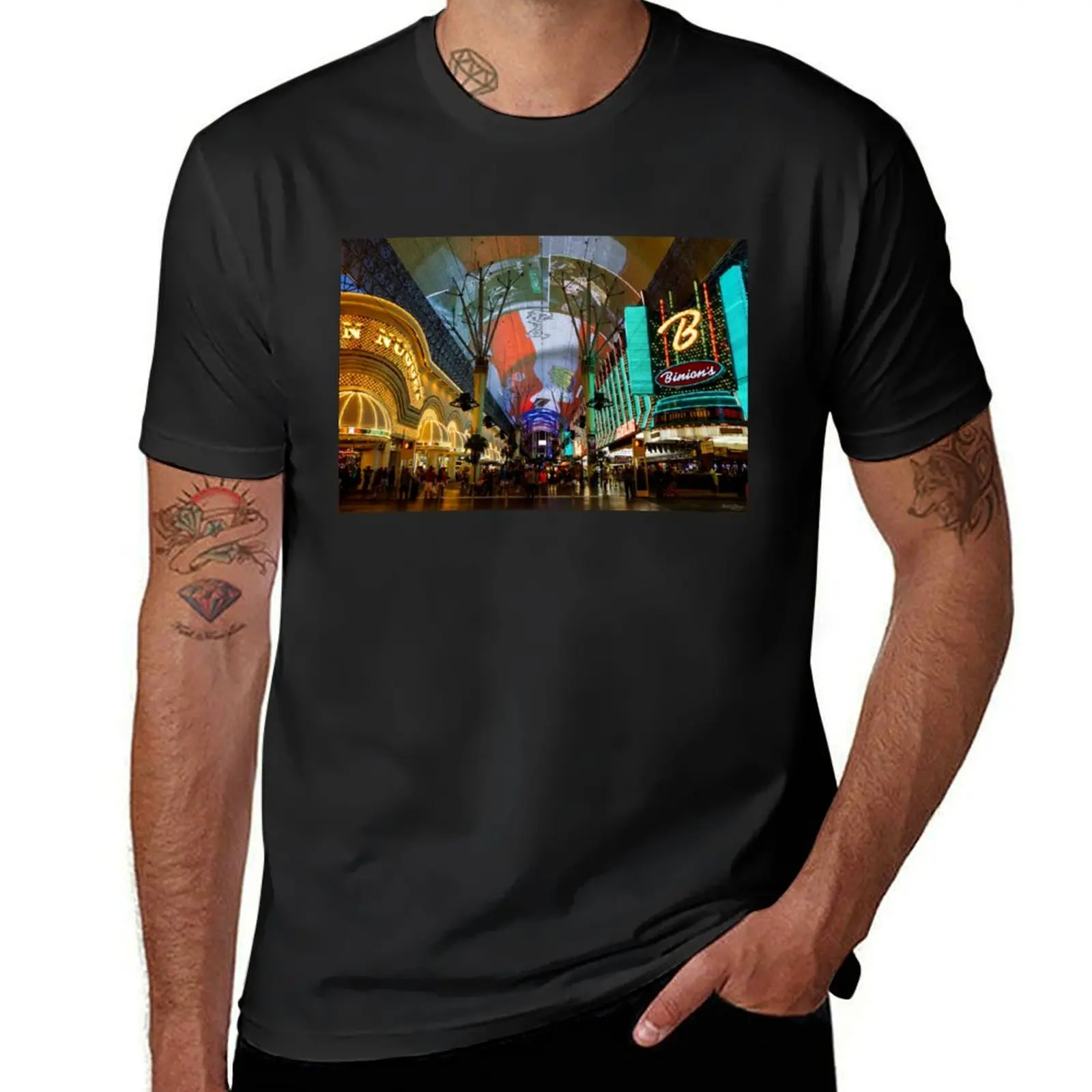 

Lights Of Fremont Street T-Shirt luxury t-shirt quick-drying tees cute tops fruit of the loom mens t shirts