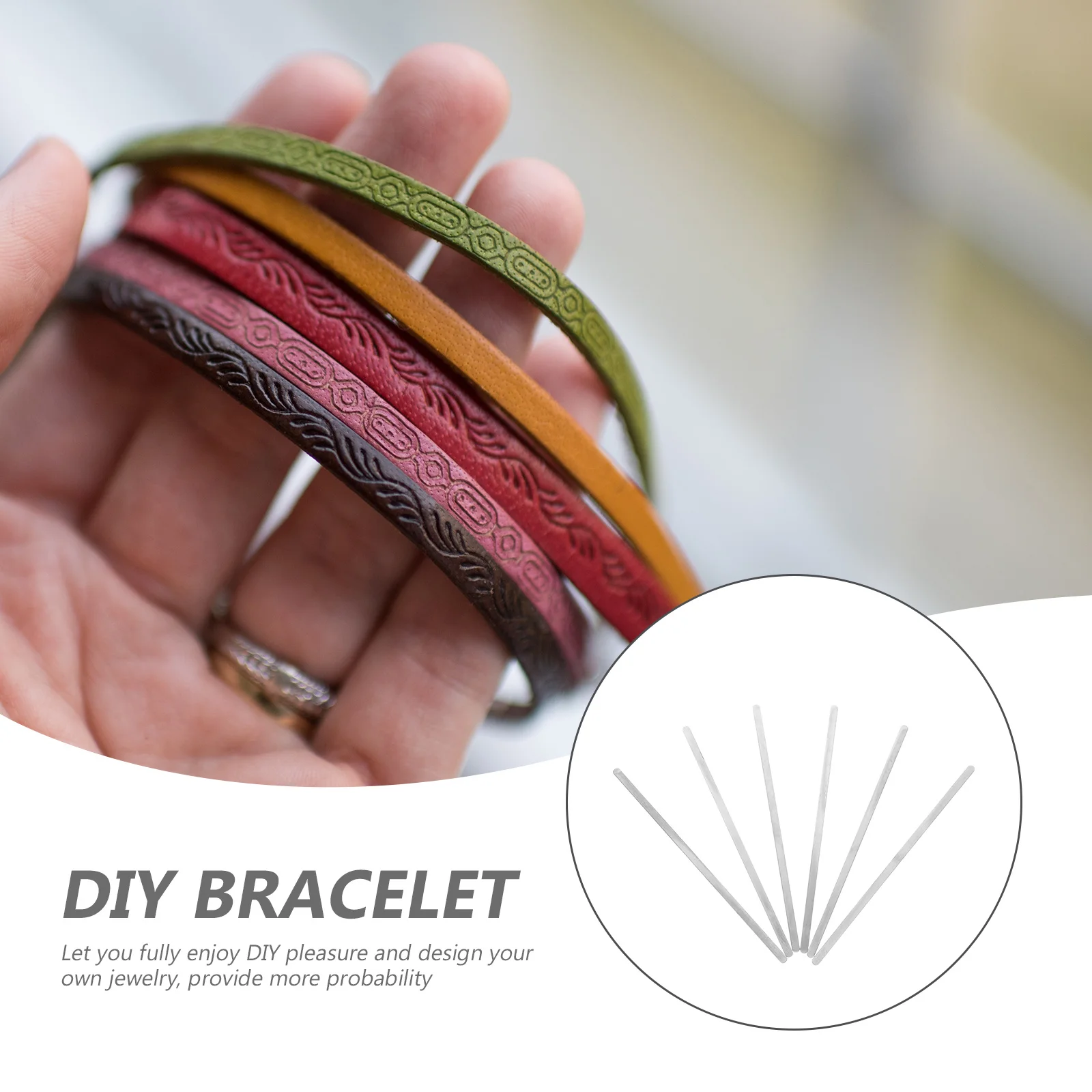 

18pcs Stainless Steel Bracelet Blanks Curved Cuff Bangle Diy Jewelry Making Kit For Engraving Stamping Hammered Crafts