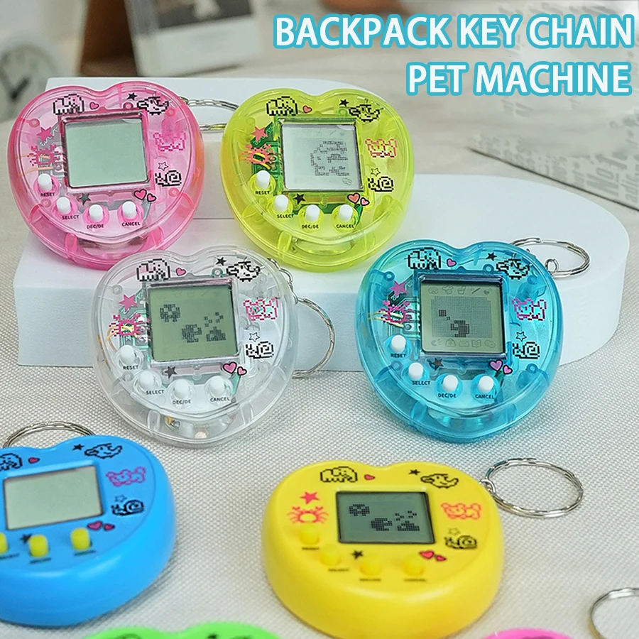 Electronic Pet Machine Handheld Virtual Pet Machine Game Electronic Toy Games Birthday Christmas Gift