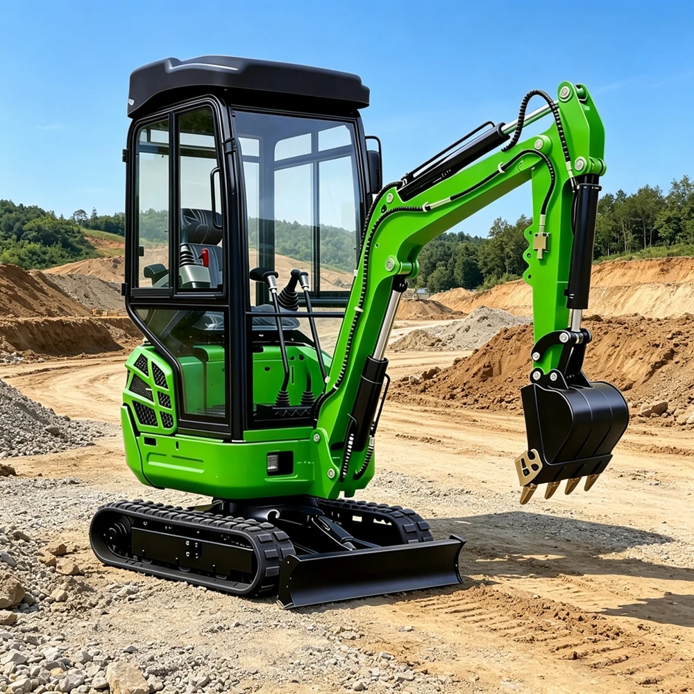 

1.2Ton Mini Excavator Construction 0.8Ton 1.5Ton 2.0Ton Yanmar engine Crawler Adjustable Multiple Scenarios Fast