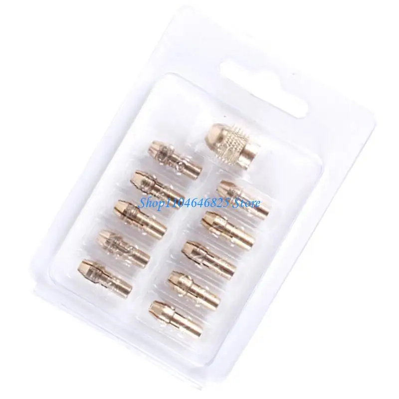 

Прочные латунные вращающиеся цанги, подходящие для подвесных шлифовальных станков диаметром до 4,8 мм.