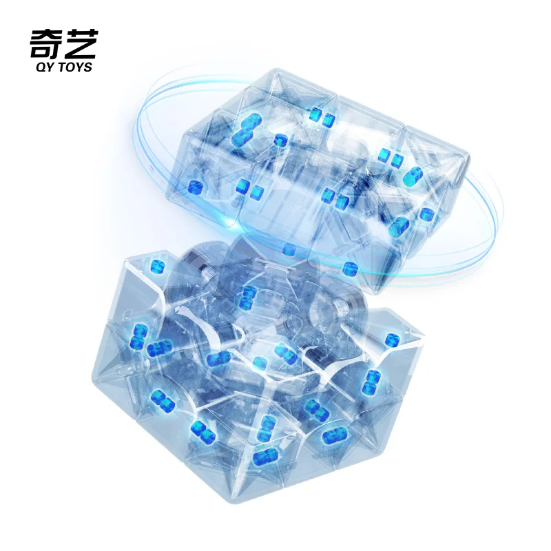 [CubeFun] QiYi M PRO-Elite الإصدار 3x3x3 المغناطيسي الأشعة فوق البنفسجية المكعب السحري المهنية 3x3 لغز ألعاب تعليمية للأطفال للهدايا