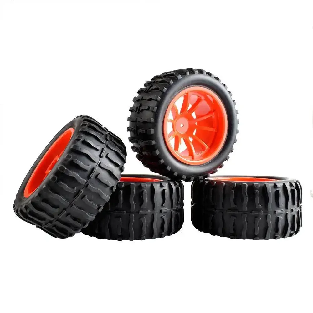 

RC T88016 Wheel & Rubber Tires insert sponge 4Pcs For HSP 1:10 Monster Truck