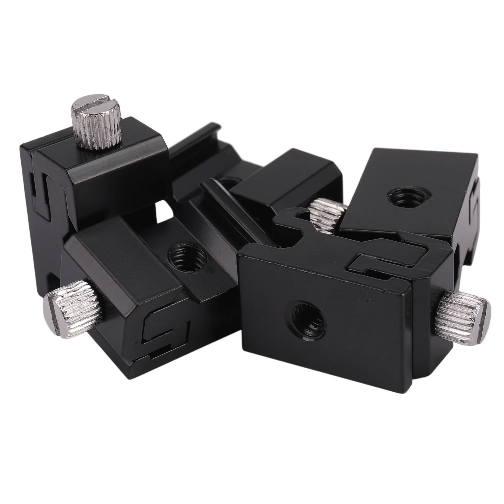 5pcs Camera Metal Cold Shoe Hot Shoe Flash Bracket Mount Adapter With 1/4 Tripod Screw for Light Stand Tripod