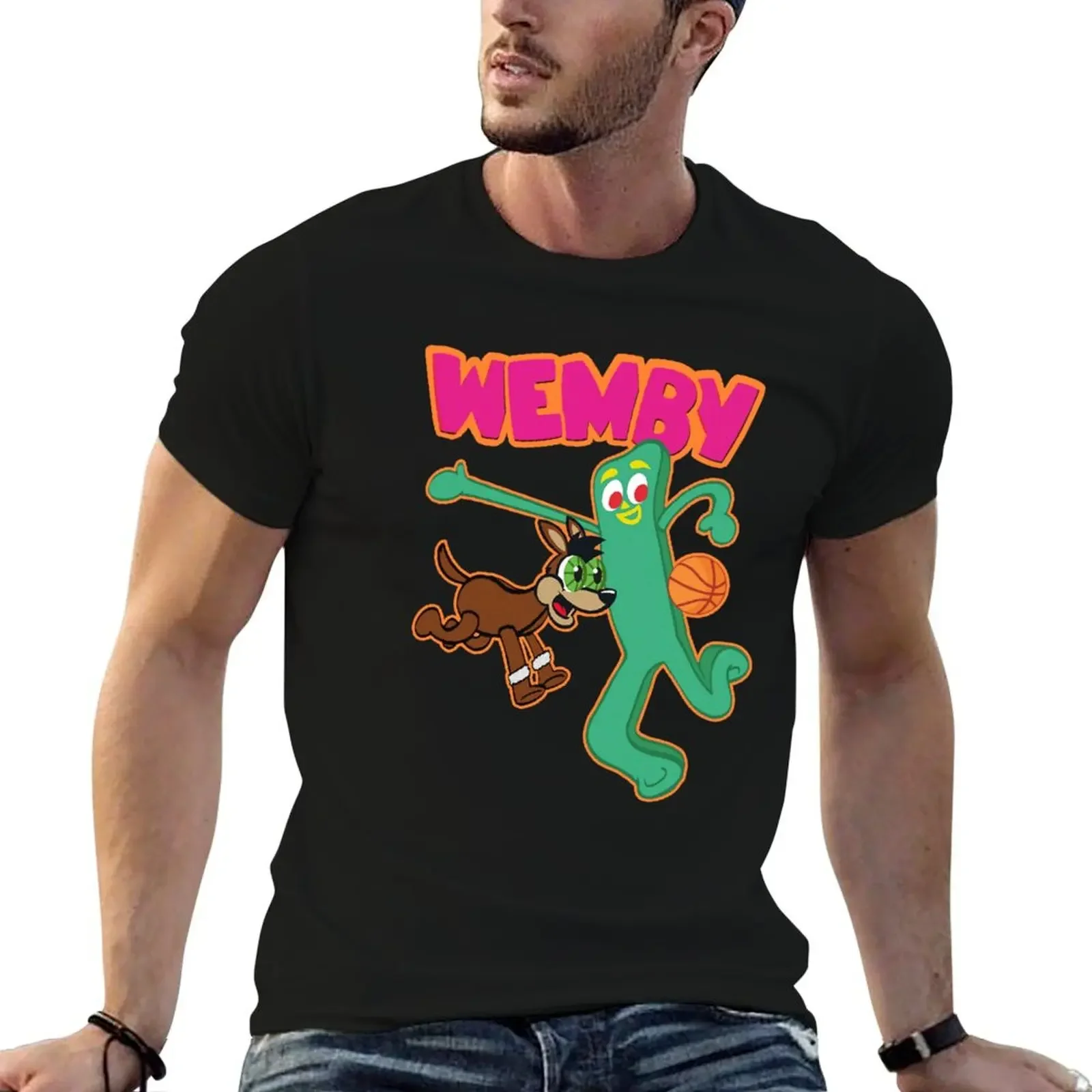 

wemby T-Shirt custom shirt oversizeds Personalized t-shirt new edition funny t shirts men