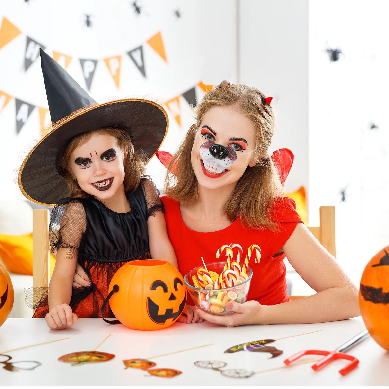 

Набор из 1 шт. натуральных виниловых масок-носов животных: износостойкие, портативные, компактные носовые протезы для косплея, карнавалов, выступлений и вечеринок