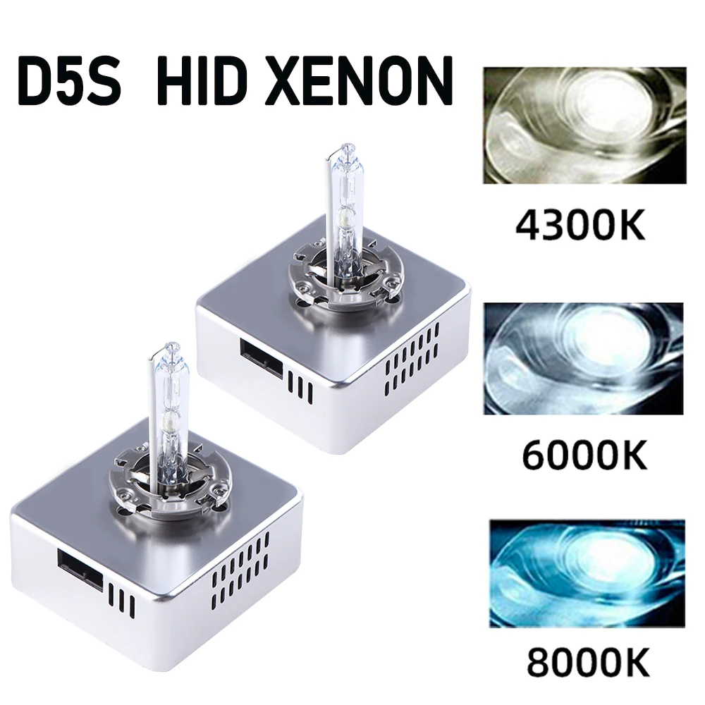 

2PCS D5S HID Headlight Bulbs 55W 35W D5S Kit Xenon Standard 4300K 6000K 8000K Auto Original HeadLamps Car Lamps Replace Upgrade