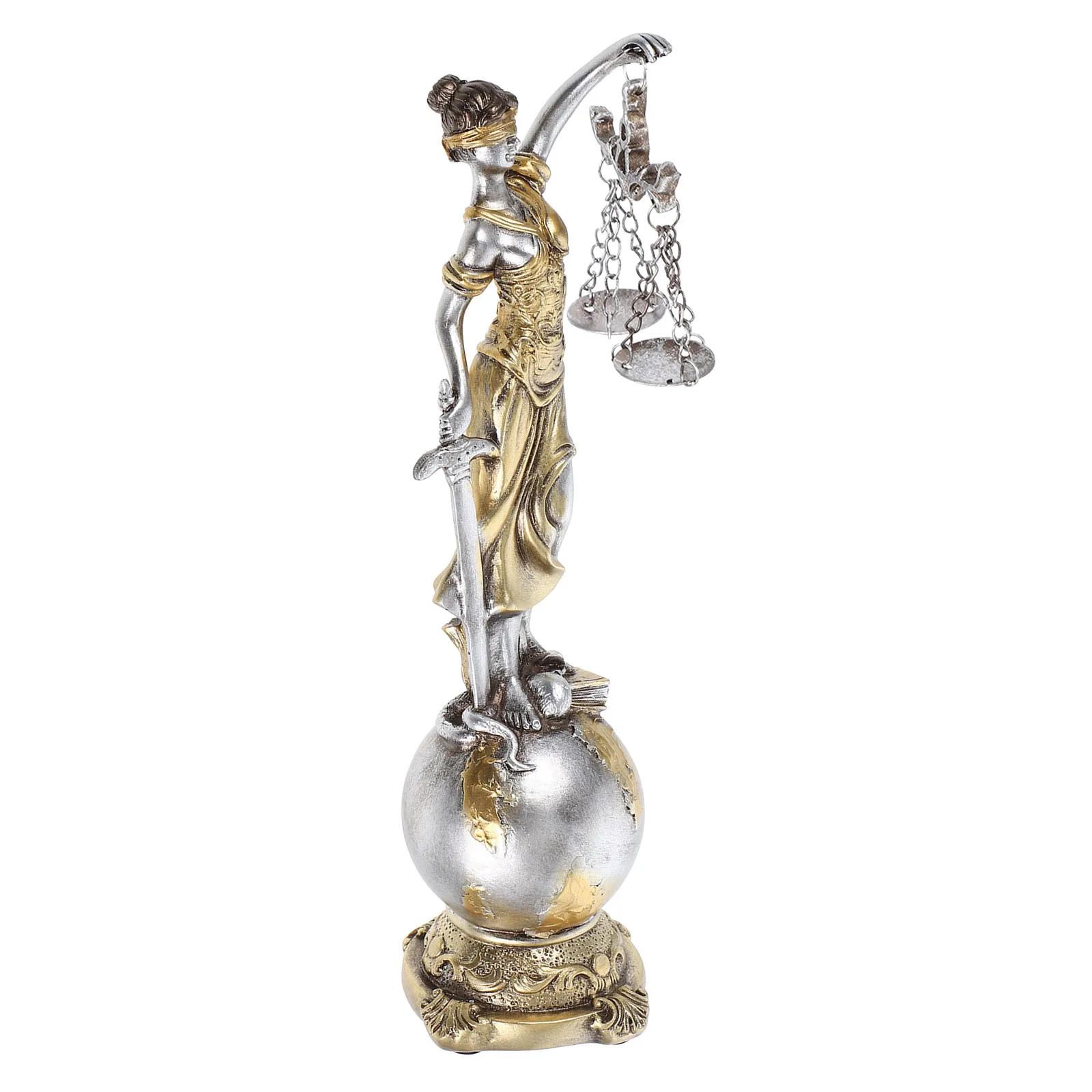 

1 Piece Fairness Goddess Statue Resin Figurine Desk Table Ornament Home Office Decor Roman Sculpture Art Grade