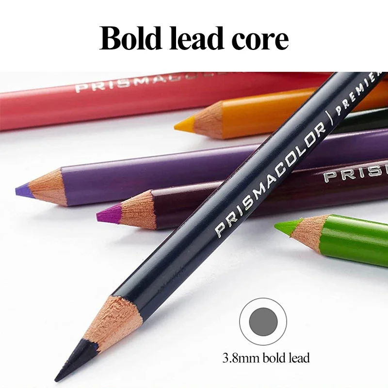 PRISMACOLOR Chuyên Nghiệp Dầu Bút Chì Màu 24/36/48/72/132/150 Màu Lapis De Cor Bút Chì Màu nghệ Sĩ Vẽ Tiếp Liệu