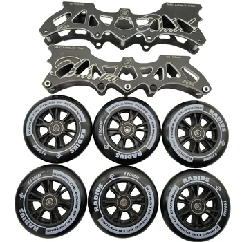 Rama prędkości płaska 150-195mm koło prędkości 3x110mm 110mm koło 85A