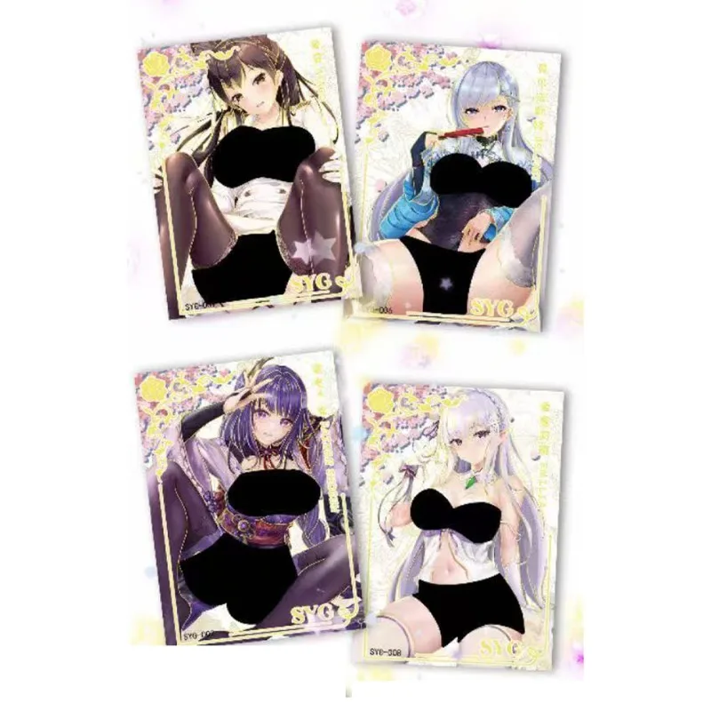 Historia de la diosa de traducción-un hilo, siete disparos, diosa de la suerte, exquisita doncella, tarjeta de hermana Freyja, nueva tarjeta de caja ciega