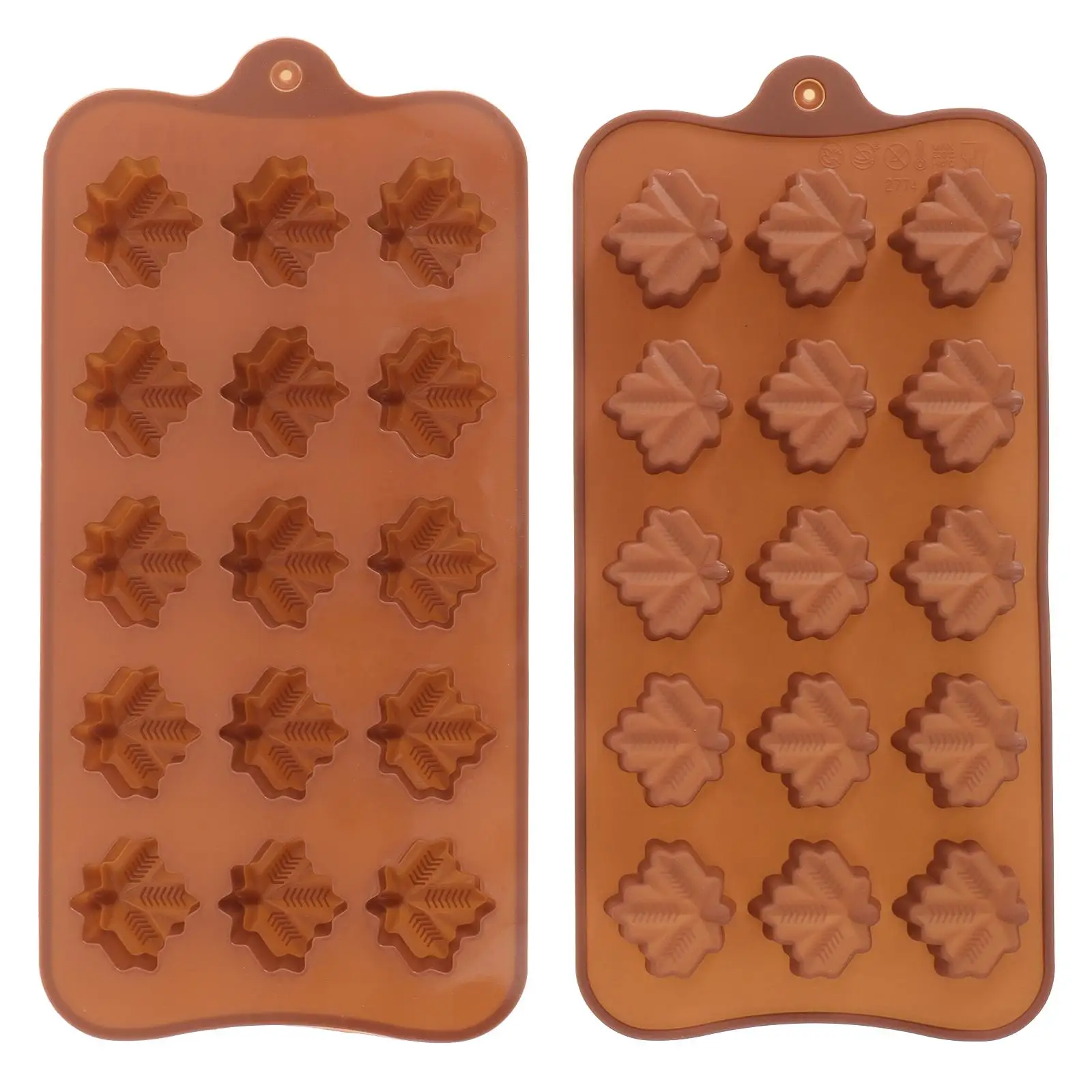 

2PCS Baking Mold Silicone Chocolate Candy Muffin DIY Cake Making Tools Nonstick Easy Clean Home Professional Use