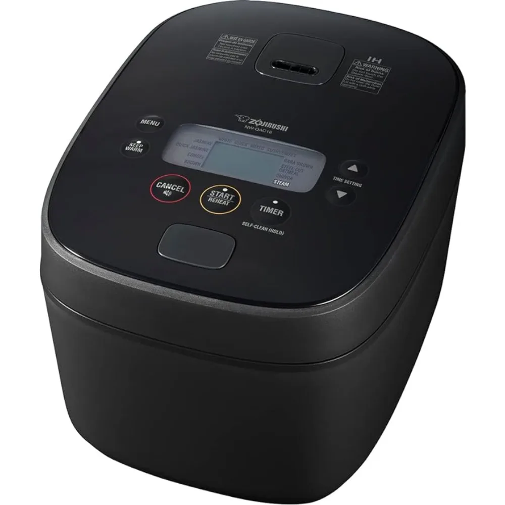 

Zojirushi NW-QAC18 Induction Rice Cooker and Warmer, 10 Cup Capacity, 10.375 x 13.375 x 9