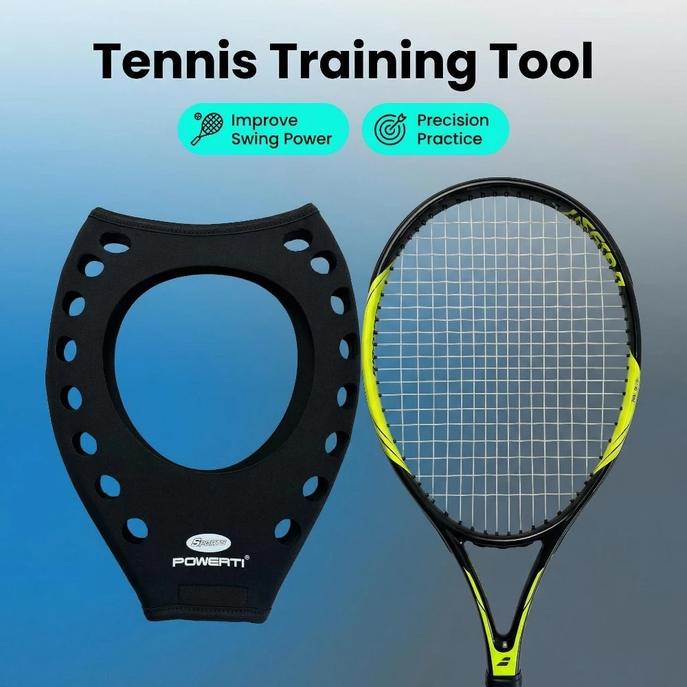 

Набор для тренировки точности удара теннисной ракеткой, подходит для начинающих, помогает точно попадать в центр ракетки.