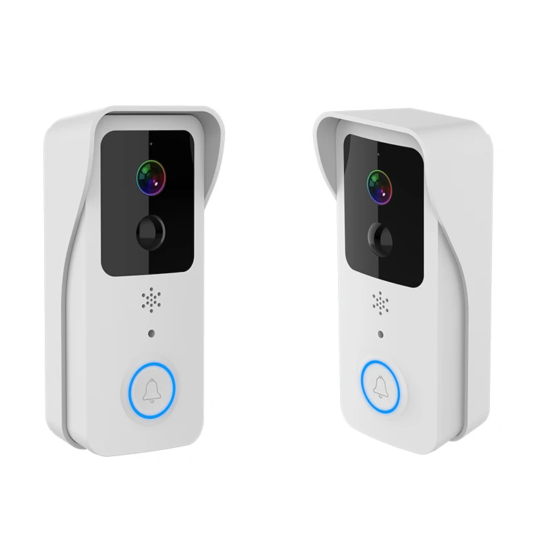 Saikiot Tuya Smart Wireless 2.4GHZ 5GHZ 2MP Video Doorbell Camera 1080P WIFI Two Way Audio PIR Motion Detection Eyecat Doorbell