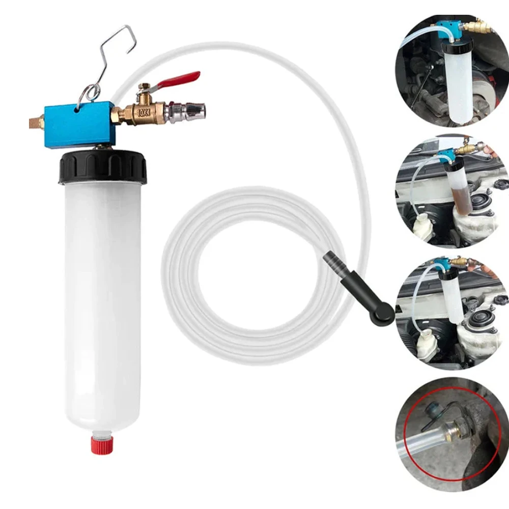 Car Fuel Pump Bleeder Car Brake Fluid Refill Filler Manual Air Venting Tool Oil Pumping Tool Brake Fluid Changer