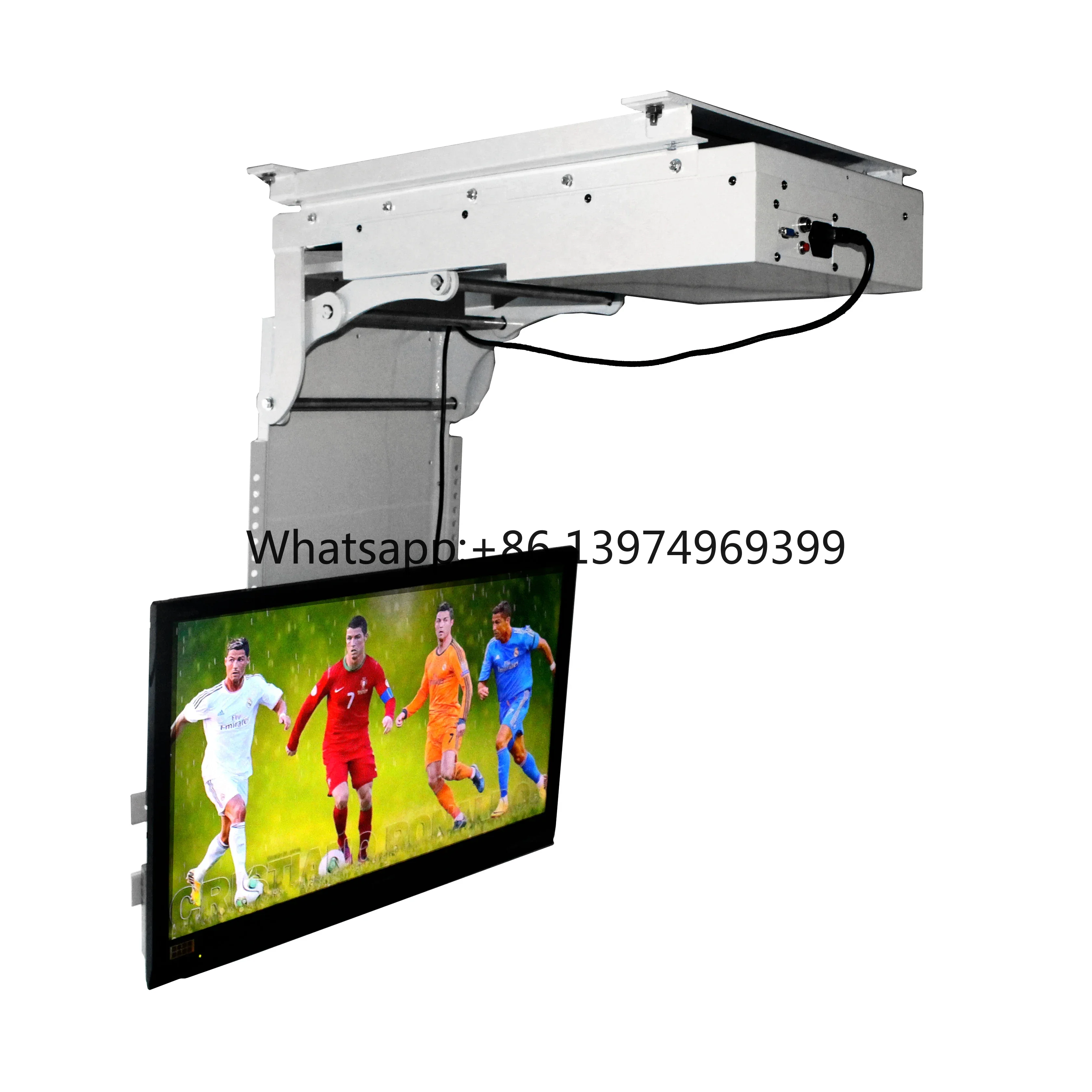 Eversion Flat Tv Motorized Ceiling Flip Motorized Flip Down Ceiling Tv Mount factory