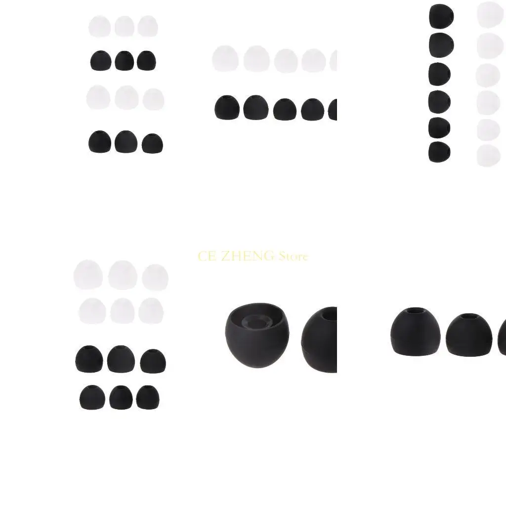 e56b 인체 공학적 디자인 소프트 이어 버드 맞춤 귀 운하 헤드폰 사운드 격리 디자인 팁