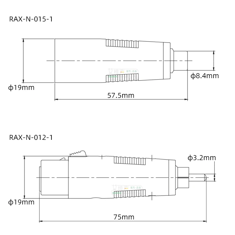 3-poliger XLR-Stecker auf Cinch-Buchse 6,35 3,5 Audio-Konvertierungsstecker Doppelwege-Docking-Stecker XLR auf XLR-Stecker-Buchse Video-Adapter – Detail 13