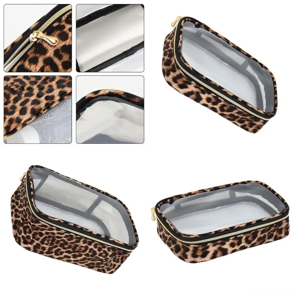 

X90D Practical and Waterproof Makeup Storage Bag Spacious Interior Cosmetic Bags for Easy Organization of Beauty Essential