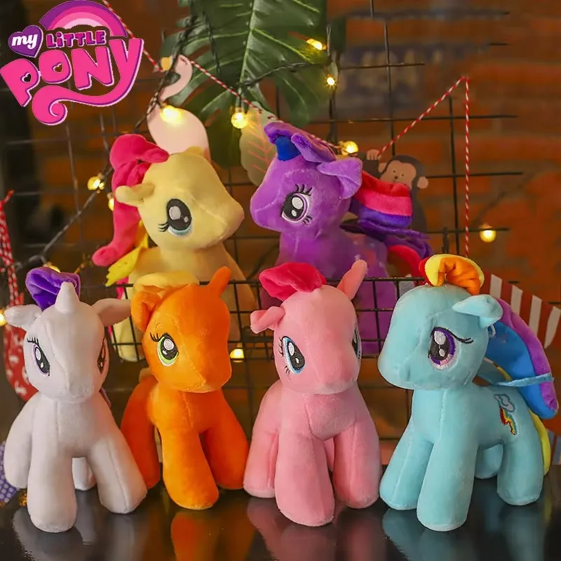 

23cm My Little Pony Original Plush Toy Doll Cartoon Anime Figure Twilight Sparkle Dolls Girl's Stuffed Toys Kids Birthday Gifts