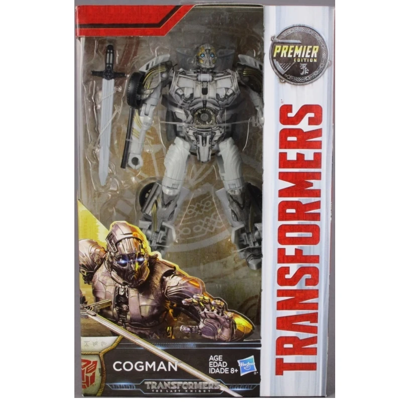 Transformers Animação Ação Figura Colecionável, Versão EUA, TLK Enhanced Elder, Filme 5, Presente de Aniversário, Em Stock