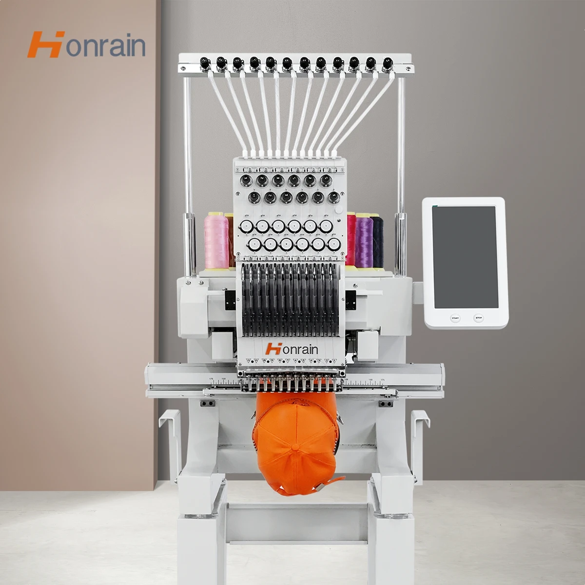 Honrain Automatic Single Head Embroidery Machine Home Use Easy to Move After-sales Service