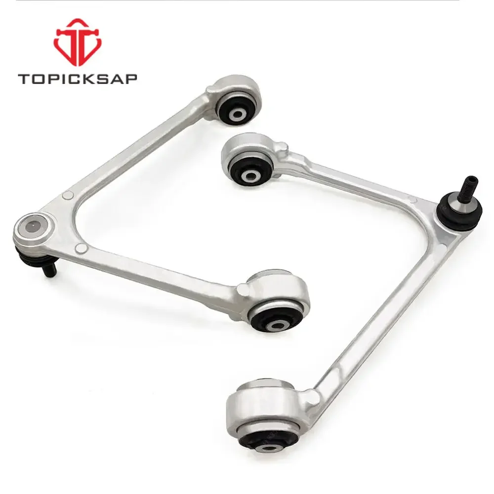 TOPICKSAP 2pc Front Upper Control Arm Assembly for Jaguar S-Type Super Vanden Plas XJR XJ8 Ford Thunderbird Lincoln LS 2000-2009
