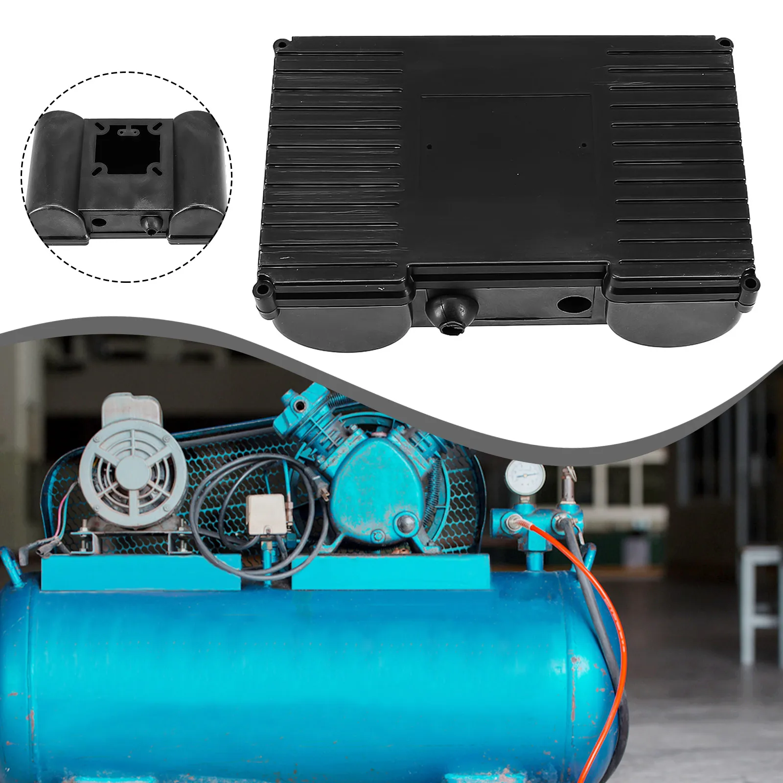 Air Compressor Capacitor Box Motor Junction Box 220V Single Phase Shells For 1.1KW/1.5KW/2.2KW Air Compressor Motors