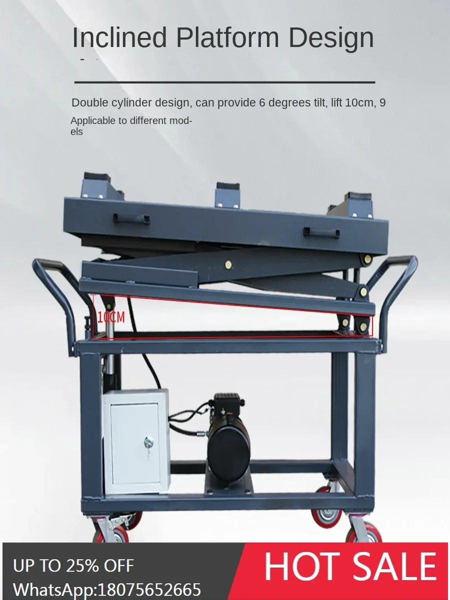 MJY new energy vehicle disassembly and maintenance platform pneumatic lift