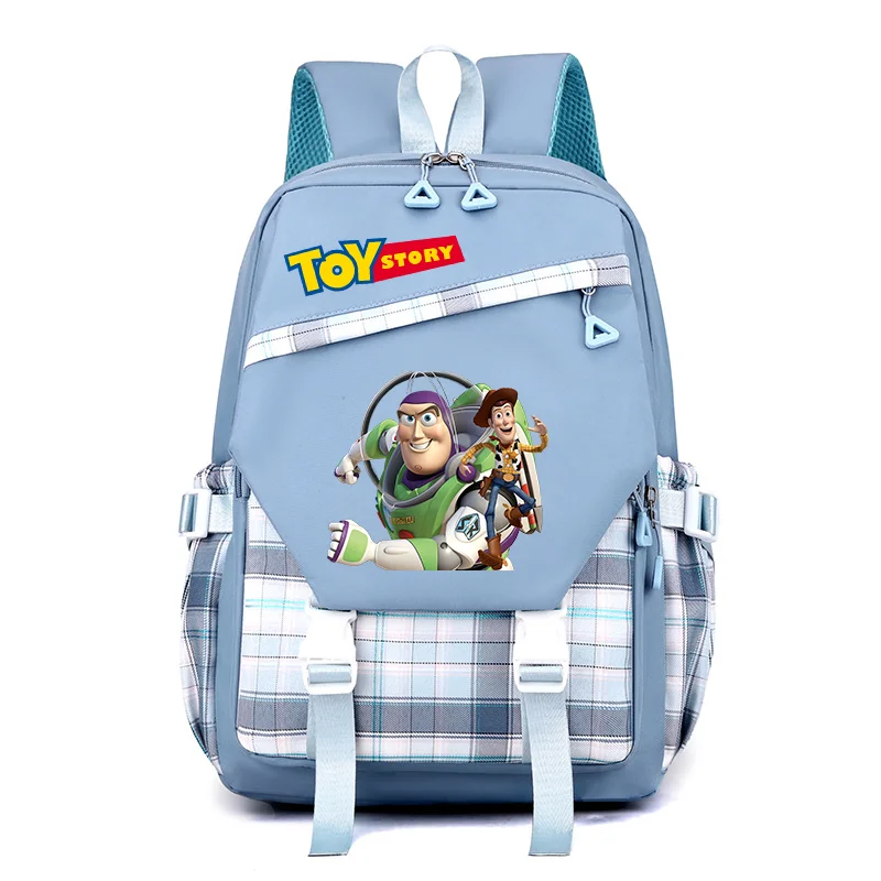 Disney Toy Story Woody Buzz Lightyear Backpacks Kids Boys Girls School Bags Cartoon Gift Student College Bookbag Women Travel